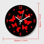 Decorative Wooden Board Wall Clock for Home Décor -1035 - Image 3