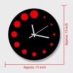 Decorative Wooden Board Wall Clock for Home Décor -1039 - Image 3