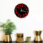 Decorative Wooden Board Wall Clock for Home Décor -1040