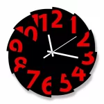 Decorative Wooden Board Wall Clock for Home Décor -1040 - Image 2