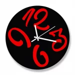 Decorative Wooden Board Wall Clock for Home Décor -1041 - Image 2