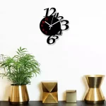 Decorative Wooden Board Wall Clock for Home Décor -1046