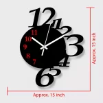 Decorative Wooden Board Wall Clock for Home Décor -1046 - Image 3