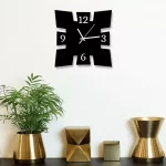 Decorative Wooden Board Wall Clock for Home Décor -1048