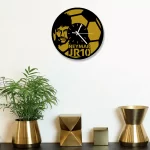 Decorative Wooden Board Wall Clock for Home Décor - 1062