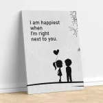 Valentine Thematic Premium Wooden Frame Canvas -CF16