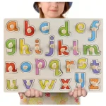 Kid's Small Letter Wooden Puzzle (Big)