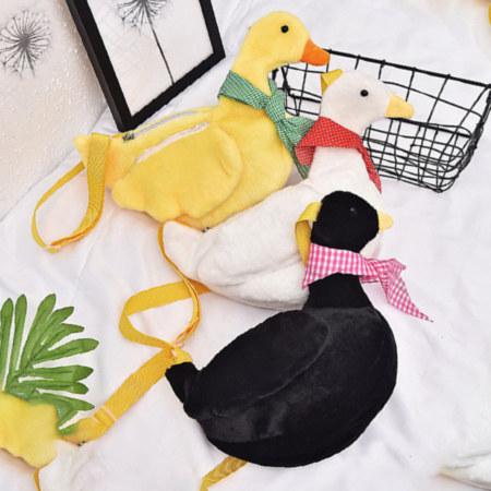 Soft Duck Shaped Kid’s Purse & Side Bag – Multicolor- BM23